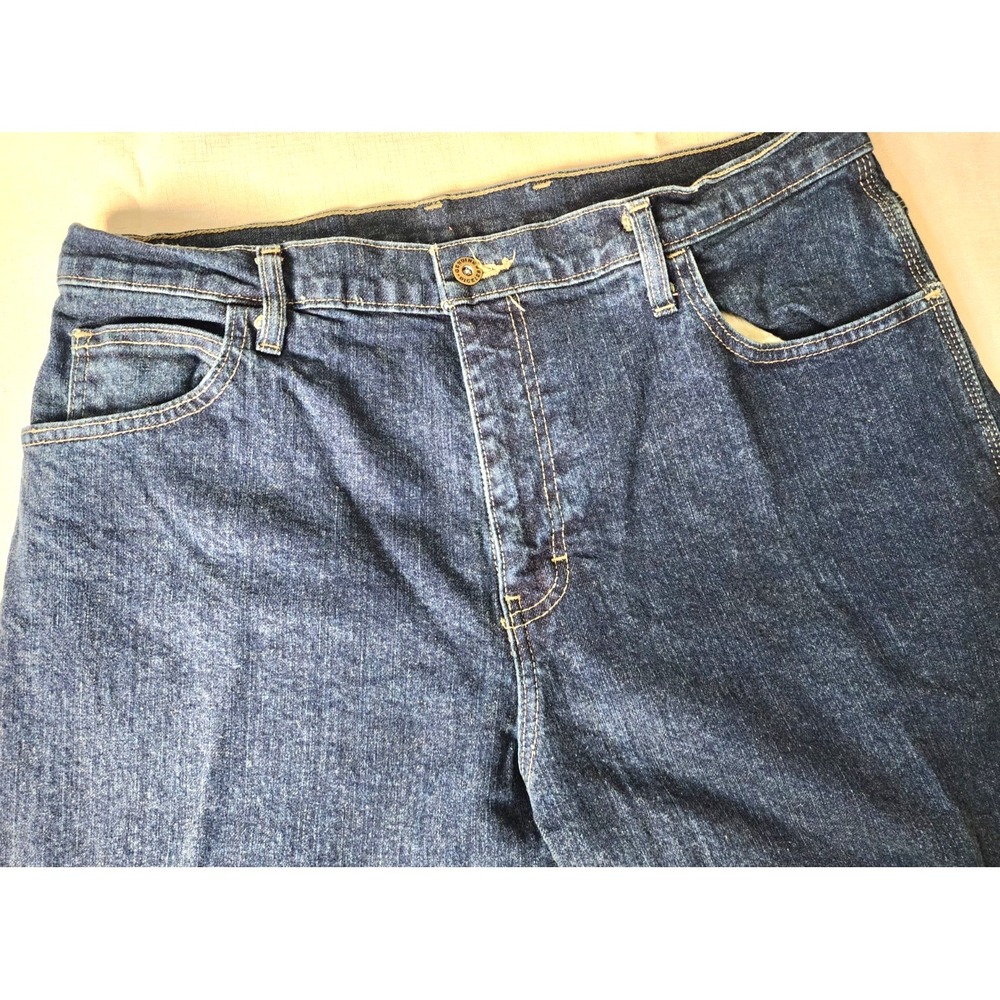 Dickies Mens Dark Blue Wash ‎ Carpenter Jeans  Size 34x34***See Description